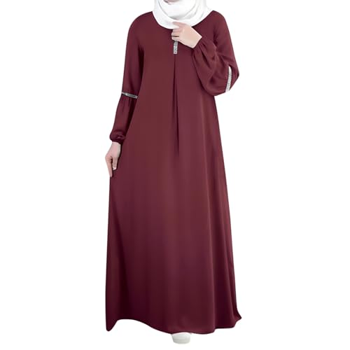 Caftan Dubaï robe de prière haut de gamme à paillettes