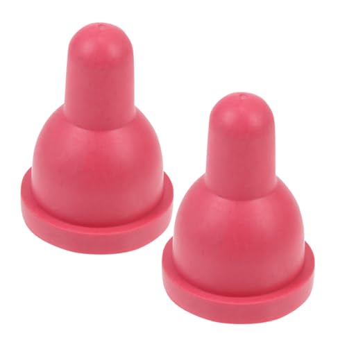SUPVOX 2 Piezas Tetinas para Corderos de Goma Natural Unidades Tetinas para Alimentación de Cabras y Terneros Suaves y Resistentes para Recién Nacidos para Crianza Artificial