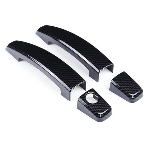 �Ԃ̃h�A�n���h���J�o�[ Compatible With Chevrolet For Camaro For Chevy 2010 2011 2012 2013 2014 2015 �ԊO���T�C�h�h�A�n���h���J�o�[��������