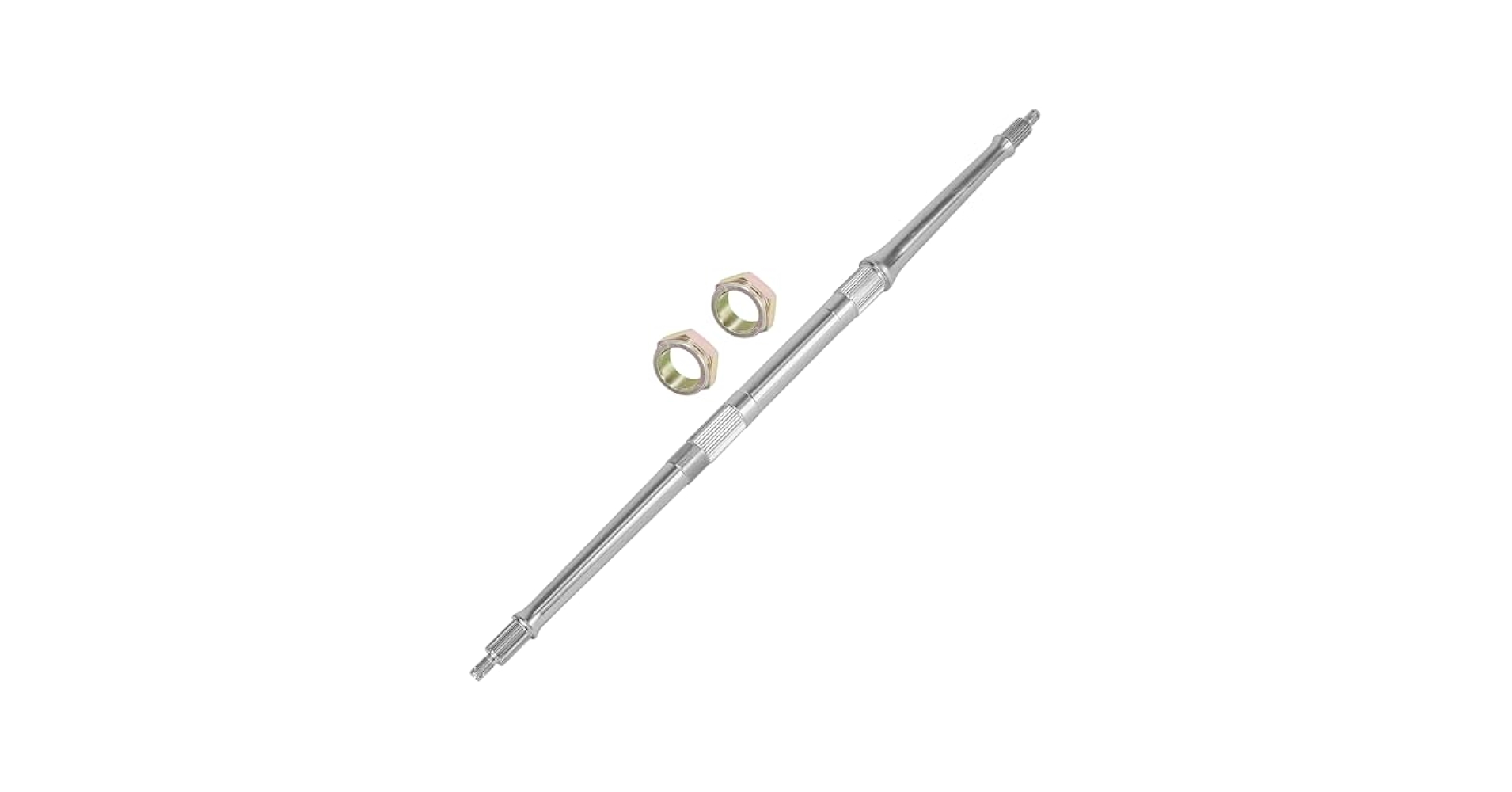 Amazon.com: Caltric Rear Axle Shaft with Nut compatible with