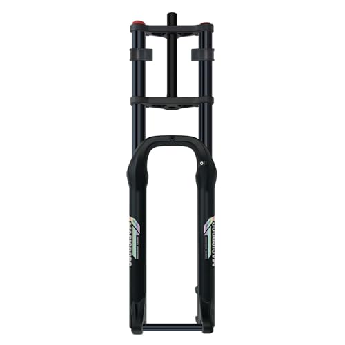 FKXSXAZ AuroraXQ 20/26�C���` 4.0�t�@�b�g�^�C���d�����]�ԃt�H�[�N �X���[�A�N�X�� 15 * 135mm �_�u���N���E���g���x�� 190mm �X�m�[�r�[�` XC MTB E-Bike ATB BMX�p