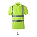 LCSVCCXA Reflective Shirt for Men And Women - High Visibility Workwear, L