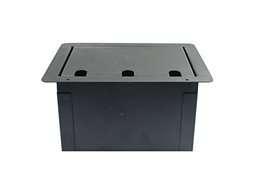 Elite Core FBL Large Recessed Floor Box with Blank Plate