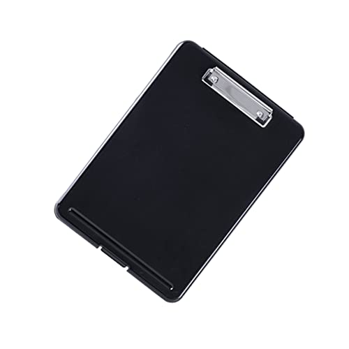 Abaodam 用紙収納ケース ボード付き 大容量 ルホルダー 軽量プラス 製 ペンホルダー搭載 壁掛け対応 学校 オ 家用黒