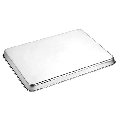 Wildone Baking Sheet Set Of 3, Stainless Steel Cookie Sheet Baking Sheet Pan, 9/12/16 Inch, Non Toxic & Heavy Duty & Easy Clean thumb #6