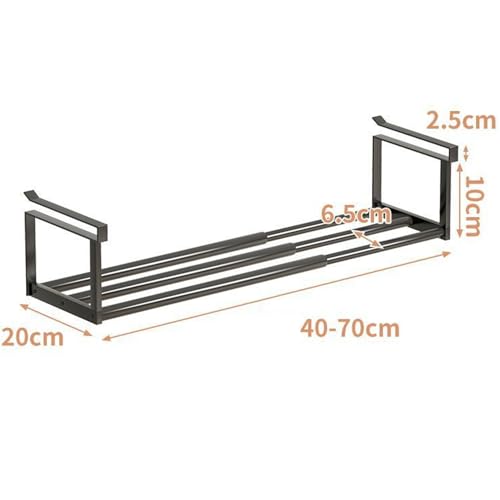Étagère de bureau rétractable pour maximiser l'espace sous tablette