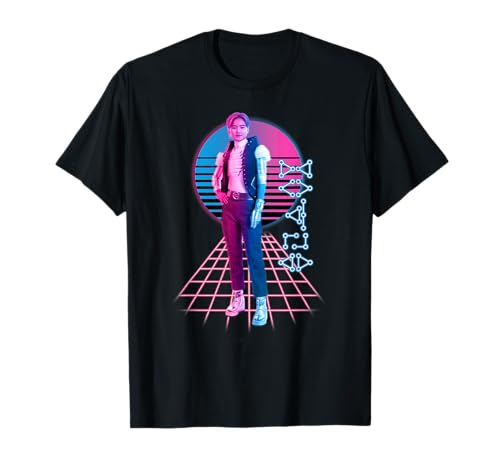 T-shirt Disney Zombies 3 A-Spen Neon Standing Pose pour collectionneur