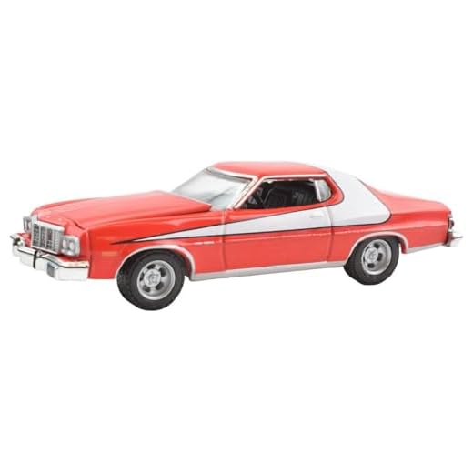 Starsky y Hutch Modelo diecast 8 cm Ford Gran Torino 1976 – Escala 1: 64 Greenlight Collectibles , color/modelo surtido