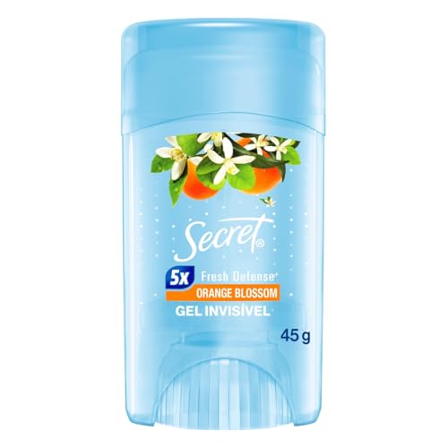 Secret Desodorante Antitranspirante em Gel Invisible Orange Blossom 45 g