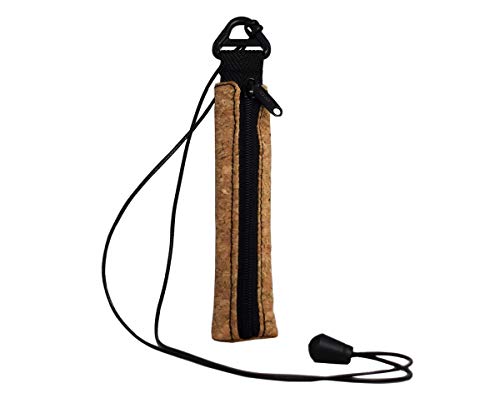 Plan B, Beschermhoes voor kleine en Platte Vape, Compatibel met Myblu en Soortgelijke, 100 cm Koord, Lichtbruin, Unisex, Kurk (Naturist)