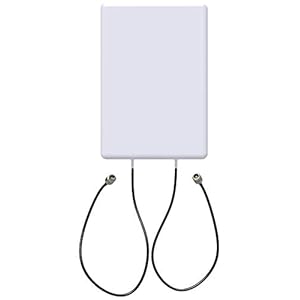 HALO&SON | CoFlex5200 LTE 4G 5G Panel Richtantenne MIMO | 700/800/900/1800/2100/2600/3400/3800Mhz | Leistungssteigerung 9-12dBi | Indoor & Outdoor | Passend für alle 4G und 5G Router [Model 2021]