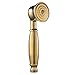 Brass Vintage Hand Shower Head Polished Brass Metro Hand Shower with 1.5m Tube for Bathroom Tool