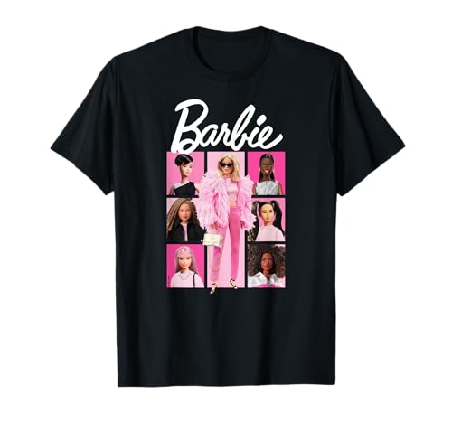 Barbie - Pink Grid T-Shirt