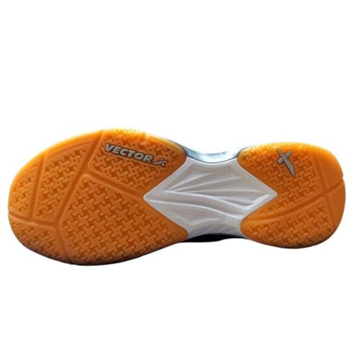 Image of Vector X Smash Men's Badminton Court Shoe - Breathable Mesh & PU Upper, EVA‑Phylon Cushioning & Non‑Marking Rubber Sole