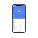 HomeFashion HFitness Körperfettwaage 28x28cm 19x KÖRPERDATEN iOS und Android App Intelligente Digitale Personenwaage Waage Personnen Körperwaage Körpergewichtsmesser BMI Bluetooth