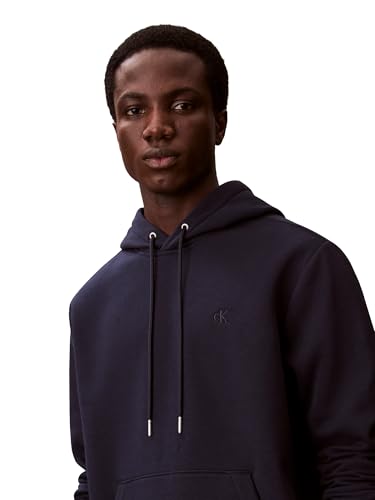 Image of Calvin Klein Men's Monogram Logo Fleece Hoodie