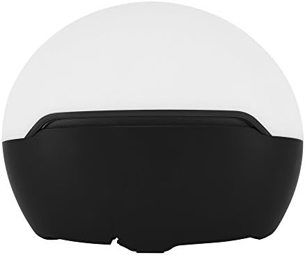 Lumie Bodyclock Glow 150 Budzik z Lampką Budzącą, 10 Dźwiękami i Ułatwiającą Zasypianie Funkcją Symulacji Zachodu Słońca, Czarno-Cielisty