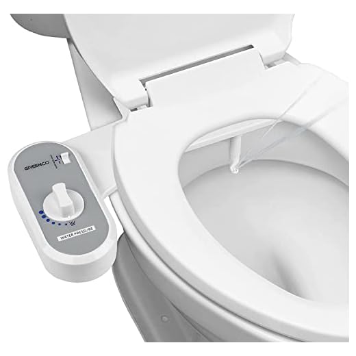 Greenco Bidet Attachment for Toilet Seat | Toilet Water Sprayer, Easy-to-Install, Non-Electric Bidet for Toilet with Adjustable Fresh Water Jet Spray, All Accessories & Detailed Instructions Included