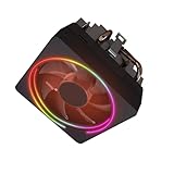 WWEIFUS Compatible with AMD Ryzen Wraith Prism Spire RGB Cooler Fan for R5 R7 R9 5600G CPU Processor Heat Sink FM2 AM3 AM4 AM5 3900X ARGB