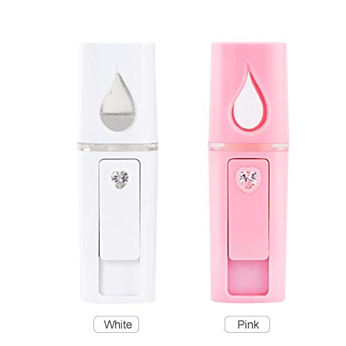 KKmoon Nano Facial Mister 20mL Umidificador Facial Portable Cool Mist Facial Steamer SPA Spray Hidra