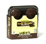 Udis Double Chocolate Muffin, 12 Ounce -- 6 per case.