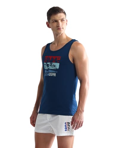 Image of U.S. Polo ASSN. Mens OEV02 Brand Print Comfort Fit Vest - Pack of 1
