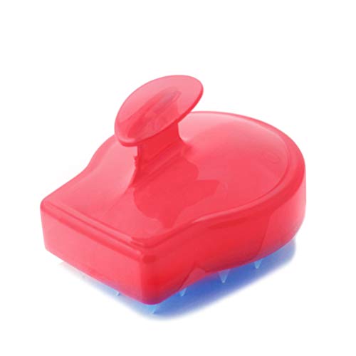 EXCEART 4 Pcs Cabelo Couro Cabeludo Massageador Shampoo Escova Silicone CabeÃ§a Couro Cabeludo Massa