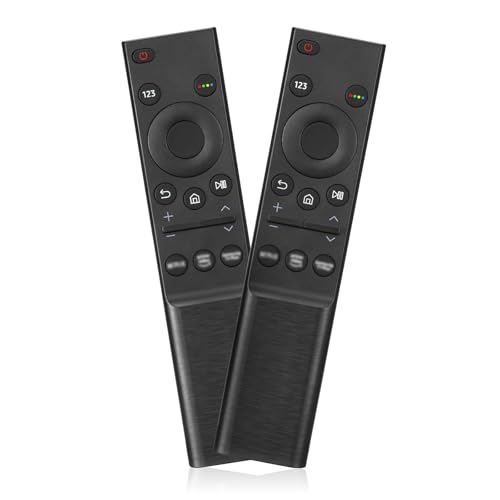 Universal Fernbedienung für Samsung Smart TV, BN59-01358B Ersatz-Fernbedienung für Samsung QLED UHD SUHD HDR LCD LED HDTV Frame Curved 4K 8K 3D Smart TV,2 Stück
