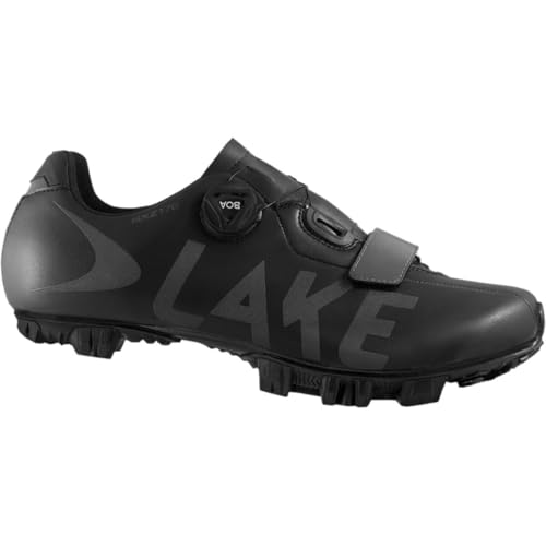 Lake Mxz176 Cycling Shoe - Men's Black/Grey, 41.0