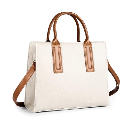 Sac à main pour femme en cuir FGZ avec poignée supérieure et finitions luxe