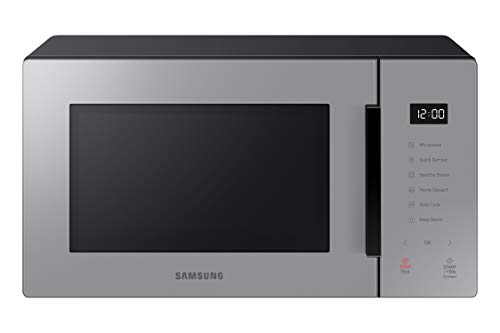 Image of Samsung 23 L Microwave Oven (Baker Series, MS23T5012UG /TL, Grey, With Steamer Bowl)