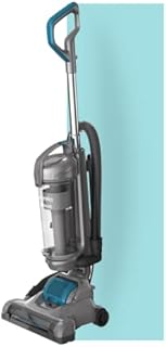 Swan Eureka TurboPower Pet Extend Upright Vacuum Cleaner, Lightweight, 2L, 400 W, Bagless with HEPA Filter for Carpets & Hard Floors, Energy Class A++, Single Cyclone Filtration-Grey/Blue (SC15834N)
