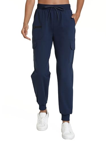 Women's Lightweight Cargo Pants with Pockets Stretchy Quick Dry Hiking Pants for Travel Casual Outdoor