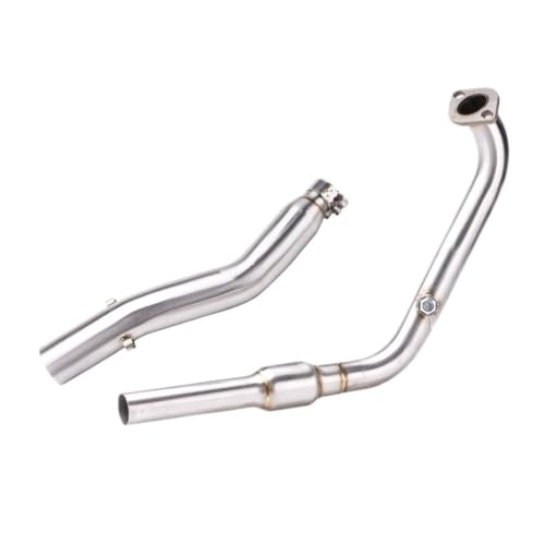 Colector de escape de 51mm con soldaduras reforzadas para motos tuning MT15 R15