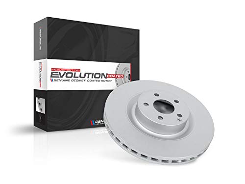 Power Stop AR84103EVC Evolution Genuine Geomet Coated FrontBrake Rotor