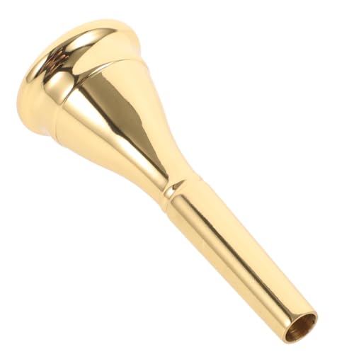 SAFIGLE - SAFIGLE Kupfer Hornmundstück für Waldhorn Metall Mundstück Verchromt Geeignet für Musiker Ersatzteil für Blasinstrumente Einfache Montage Sicher und Langlebig für Bühne und Übung