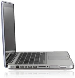 TopCase CLEAR Crystal See Thru Hard Case Cover for Macbook Pro 13-inch 13" (A1278 / with or without Thunderbolt) -NOT for retina display- with TopCase Mouse Pad