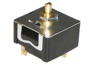 Associated 4 Position Rotary Switch With Pointer Knob - 8 Way Circuit Selector