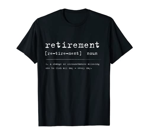 Definición de jubilación divertido regalo para jubilado Camiseta