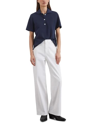 Polo de manga corta mujer algodón transpirable ropa casual verano 5