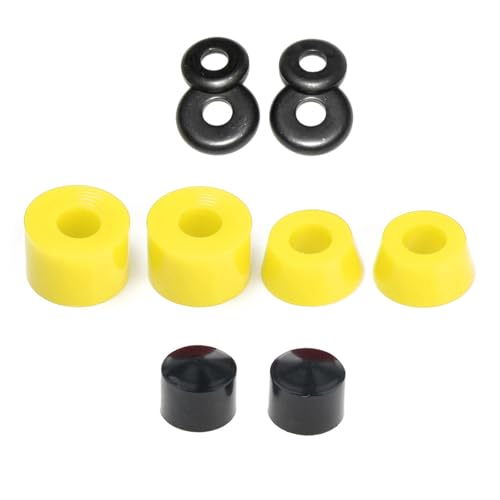 Zkbszn Skateboard Shock Pad Skateboard Truck Bushing Shockproof Pad Pivots Cups Skateboard Shockproof Mat Skateboard Bushings
