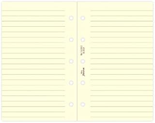 Filofax Mini Ruled Notepaper - Cotton Cream