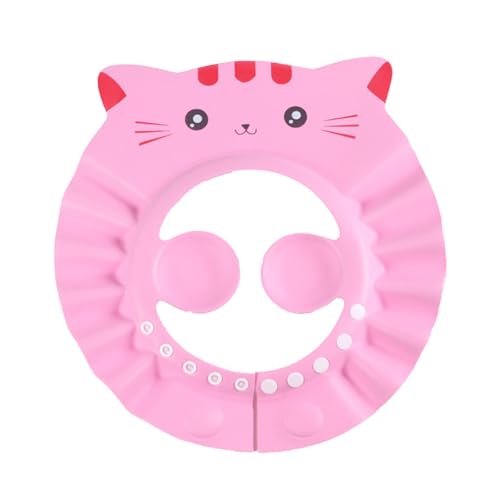 Bkljkf Gorro de ducha para bebés, gorro de baño para bebés, protector de cabeza ajustable para niños, gorro de ducha para, gorro de baño, imprescindible para niños y niños pequeños
