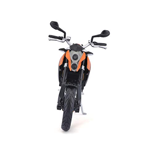KTM 690 Duke Orange y Negro 1/12 Modelo Motocicleta Diecast miniatura 2