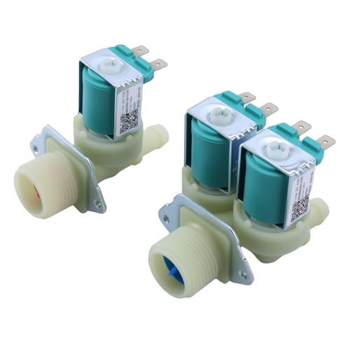 DC62-30312J & DC62-30314K Washer Water Inlet Valve Set – Cold & Hot Replacement, for Samsung / Kenmore WF42H5000AW WF361BVBEWR WF306LAW WF203ANW – Replaces DC62‑30314H 1810145 AP4204535