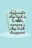 chipboard scrapbook letters  My favorite chip trick is to make everyone’s chip stack disappear!: Book,120Pages 6x9Soft Cover Paperback