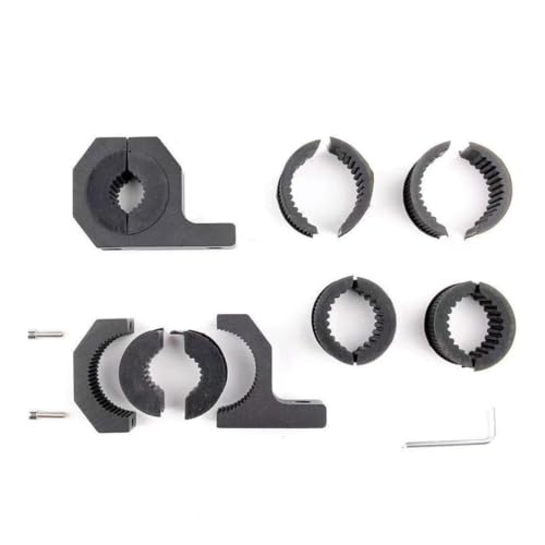 Soporte faro moto de aluminio mecanizado para defensas de SUV 3