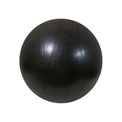 MNSYD Mini Yoga Balls Exercise Ball Pilates Ball Therapy Ball Balance Ball Bender Ball Barre Equipment for Home Stability Squishy Training Physical Core Training,Black trumpet Cover
