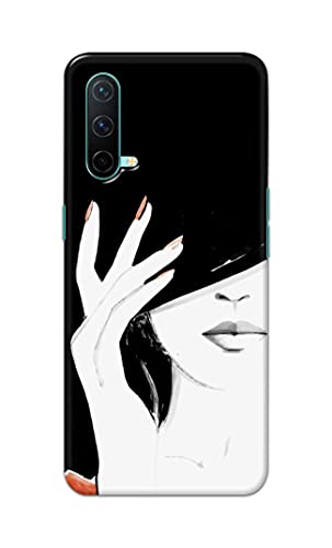 Image of PRINTFIDAA Photo of Beautiful Girl Hard Back Cover for OnePlus Nord CE 5G (2021), OnePlus Nord Core Edition 5G (2021) Back Cover -(P6) KAT1005