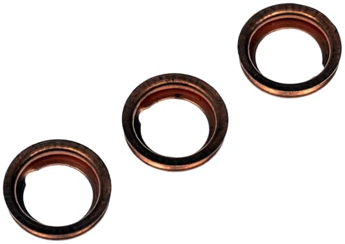 Dorman 097-134 Copper Drain Plug Gasket, Fits M12 Compatible with Select Infiniti / Mercury / Nissan Models, 10 Pack